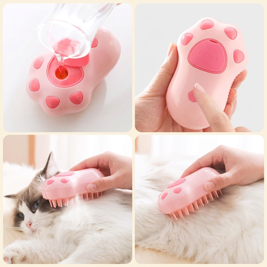 Text-free grooming sequence